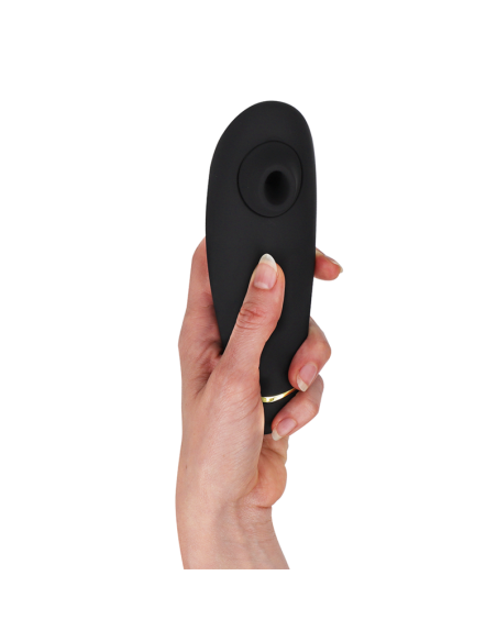WOMANIZER - PREMIUM 2 KLITORIALO STIMULIATORIUS, JUODAS
