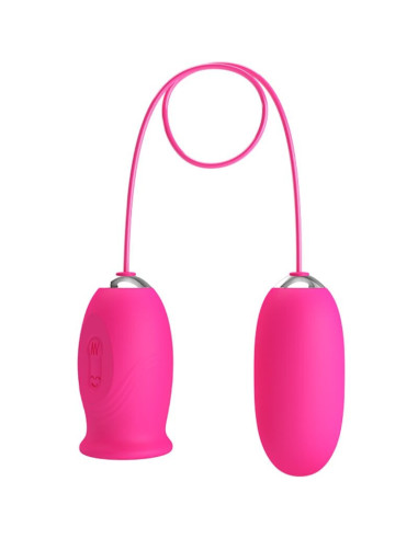 PRETTY LOVE - DAISY VIBRATING EGG CLITORIS STIMULATING TONGUE PINK