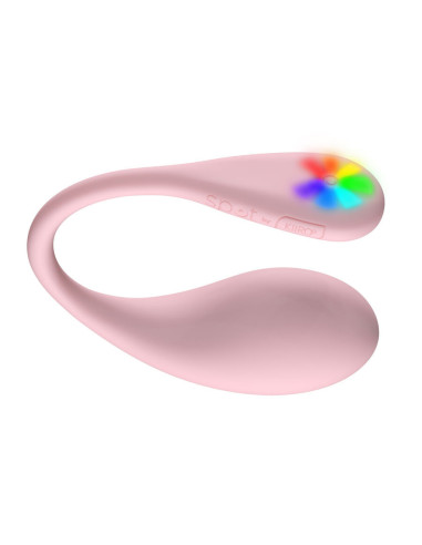 KIIROO - SPOT KISS ME U FORMOS VIBRATORIUS ROŽINIS