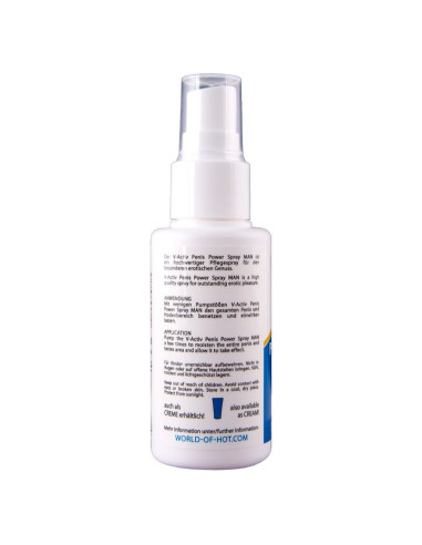 HOT - V-ACTIV PENIS POWER SPRAY FOR MEN 50 ML