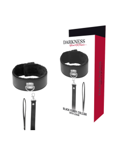 DARKNESS - pamušalu puoštas vėrinys su titano grandine
