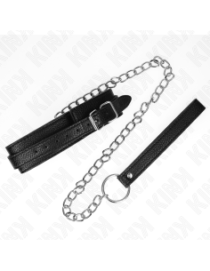 KINK - SNAKE PATTERN NECKLACE WITH LEASH 65 CM 2