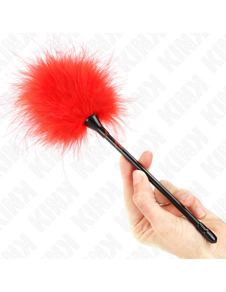 KINK - RAUDONOS KUTENIMO PLUNKSNOS, NAUDOJAMOS SURIŠIMO RINKINIUI 27 CM