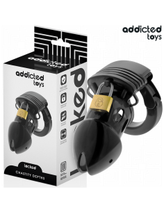 ADDICTED TOYS LOCKED - CHASTITY DEPTHS PENIS CAGE 7.5 CM