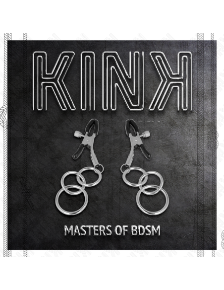 KINK - 3 O-RING NIPPLE CLAMP 6 CM