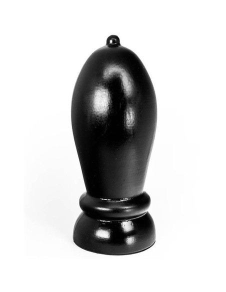 HUNG SYSTEM - ANALINIS KAIŠTIS SU RITINĖJIMU, JUODOS SPALVOS, 24 CM