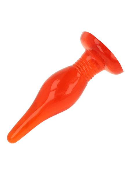 BAILE - RED SOFT TOUCH ANAL PLUG 14.2 CM