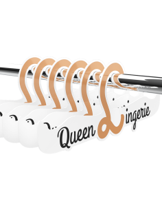 QUEEN LINGERIE - APATINIŲ TRIKOTAŽO PAKABA 27,5 CM 1 VNT.