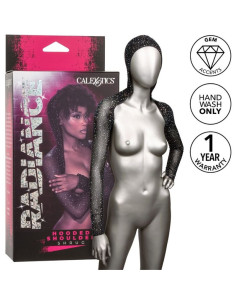 CALEXOTICS - RADIANCE HOODED SHOULDER SHRUG RHINE