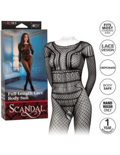 CALEXOTICS - LACE BODY SUIT ONE SIZE 2