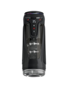PDX ELITE - MOTO-BATOR PRO THRUSTING STROKER AUTOMATIC VIBRATING AND WARMING MASTURBATOR 26.5 CM