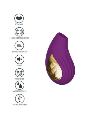 XOCOON - DIEVIŠKOSIOS MEILĖS STIMULIATORIUS VIOLETINĖJE SPALVOJE