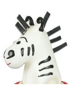 CONDOMERIE - HANDPAINTED NOVELTY CONDOMS ZEBRA 2