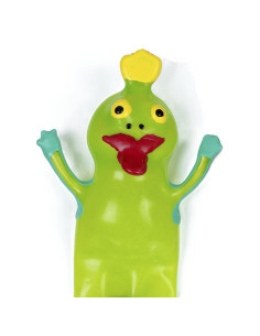 CONDOMERIE - HANDPAINTED NOVELTY CONDOMS FROG KING XL