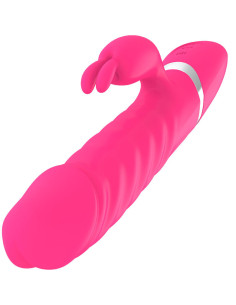 ARMONY - NASTY FUCHSIA RABBIT VIBRATOR DILDO 2