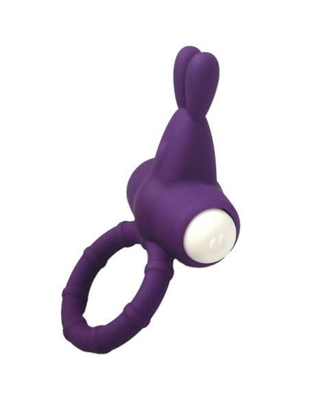 ARMONY - MS BUNNY VIBRACINIS ŽIEDAS SILIKONINIS VIOLETINIS