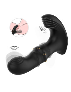 ARMONY - ANALINIS PROSTATOS VIBRATORIUS SU NUOTOLINIO VALDYMO VALDYMU, JUODAS