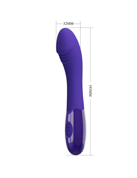 PRETTY LOVE - ELEMENTAL YOUTH VIOLET VIBRUOJAMAS DILDO