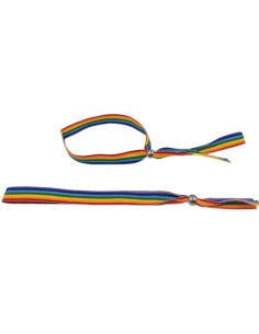 PRIDE - LGBT FLAG SILVER BALL BRACELET