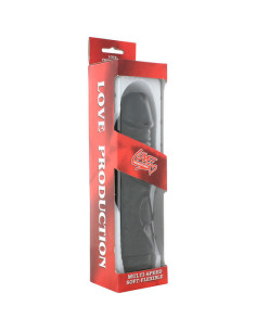 SEVEN CREATIONS - TOBULI MALONUMAI JUODAS VIBRATORIUS 22 CM 2