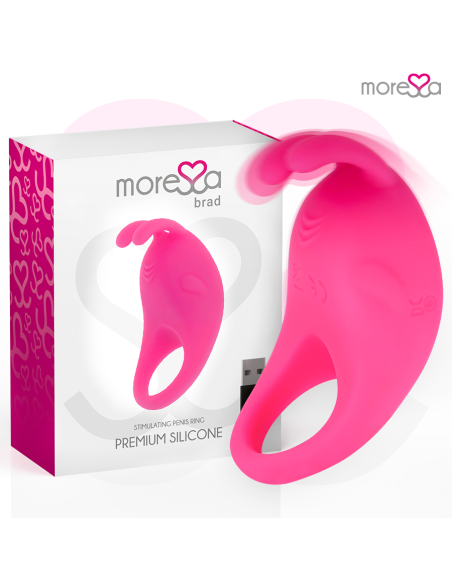 MORESSA - BRAD PREMIUM SILICONE ĮKRAUNAMAS ROŽINIS