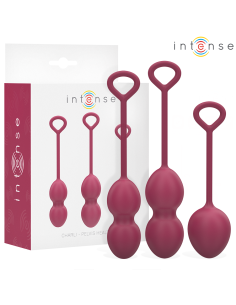 INTENSE - CHARLI KEGELIO KAMUOLIUKŲ RINKINYS VIOLETINIS