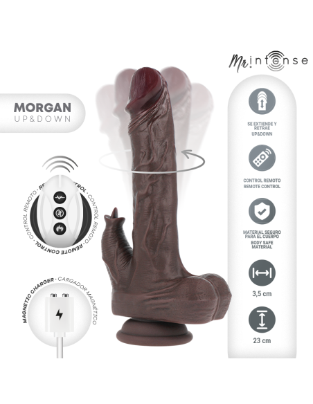 MR „INTENSE“ – MORGAN REALISTIC PENIS REMOTE CONTROL 23 CM –O– 3,5 CM