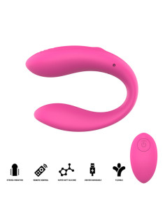 INTENSE - NORA VIBRATING CLAMP STIMULATOR PINK 2