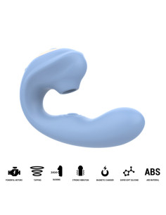 INTENSE - GINA MULTIFUNCTION CLITORAL STIMULATOR BLUE 2