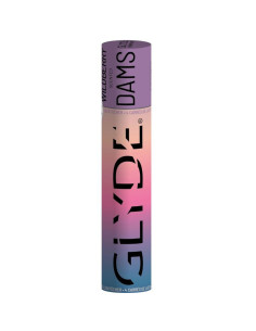 SHEER GLYDE - DAMS LAMINAS LATEKSO ORALINIS SEKSAS LAUKINĖS GERVUOGĖS