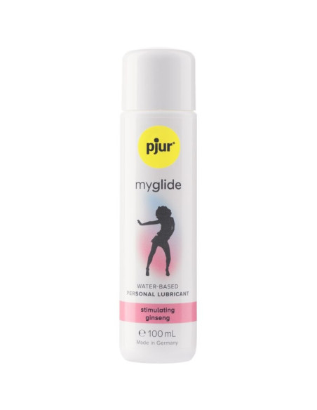 PJUR - MYGLIDE stimuliuojantis lubrikantas su šilumos efektu 100 ml