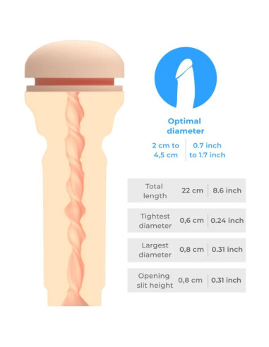 KIIROO - FEEL STROKER EXTRA TIGHT BUTT FLESH