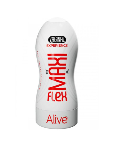 ALIVE - MAXI FLEX VYRIŠKAS MASTURBADORIS VAGINALINIS DYDIS L