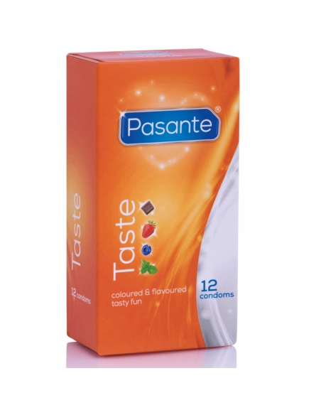 PASANTE - CONDOMS FLAVORS 12 UNITS