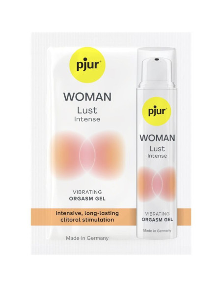PJUR - WOMAN LUST INTENSE VIBRATING GEL SINGLE DOSE FOR ORGASM 1.5 ML