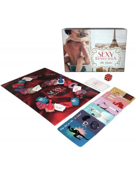 KHEPER GAMES - SEXY RENDEZ VOUS GAME FOR TWO.