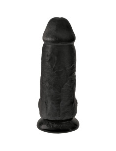 KING COCK - APSULA REALISTIŠKA VARPA 23 CM JUODAS 2