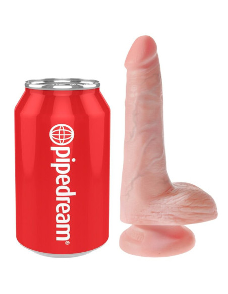 KING COCK - REALISTINIS VARPAS SU KIEKVIENIAIS 13,5 CM LENGVAS