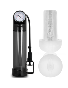 PUMP ADDICTED - RX9 BLACK WITH MASTURBATOR