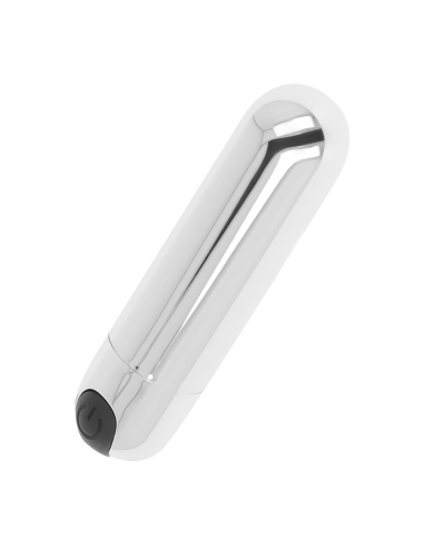 OHMAMA - SILVER VIBRATING BULLET 8 CM