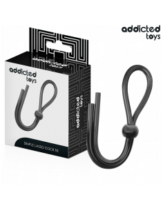 ADDICTED TOYS - SILIKONINĖ VIRVĖ VIENOS KILPOS VARPAI