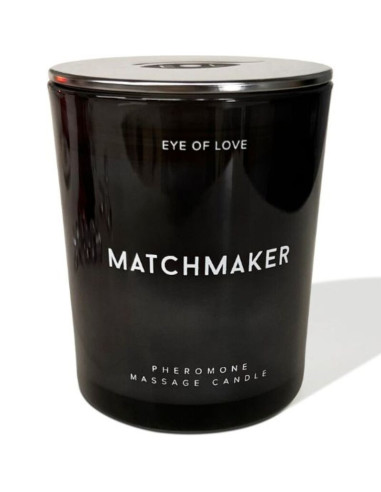 EYE OF LOVE - MATCHMAKER BLACK DIAMOND MASSAGE CANDLE ATTRACT HER 150 ML