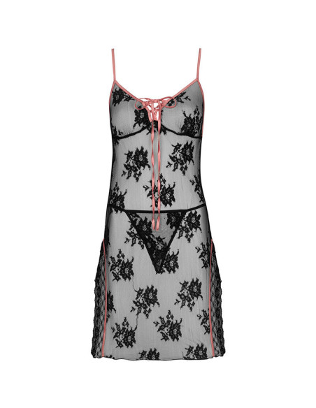 LIVCO CORSETTI FASHION - KARONIN LC 90628 MARŠKINĖLIAI-KELNAITĖS JUODOS