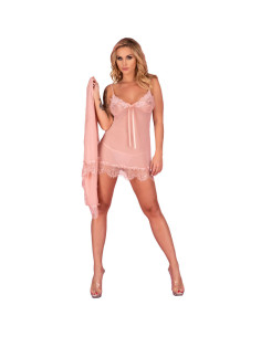 LIVCO CORSETTI FASHION - HYEONA 1710 BABYDOLL THONG ROSE L 2