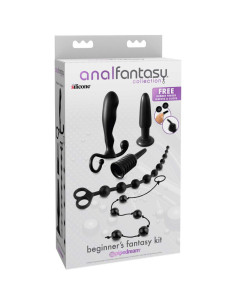 ANAL FANTASY ELITE COLLECTION – JUODAS ANALINIO RINKINYS PRADEDANTIESIEMS „FANTASY“