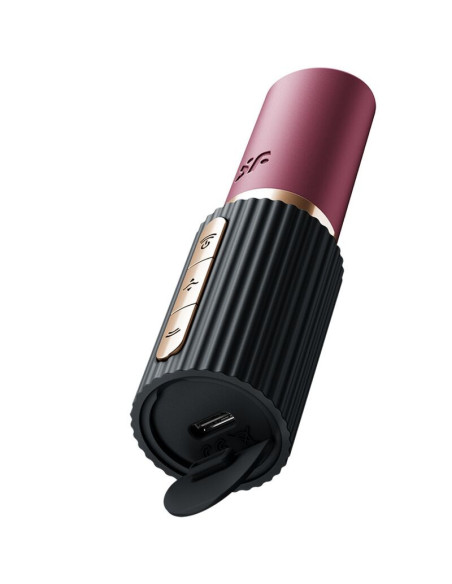 SATISFYER - PRO 2 KISS WAVE KLITORIO STIMULIATORIUS GRANATOS SPALVOS - JUODA