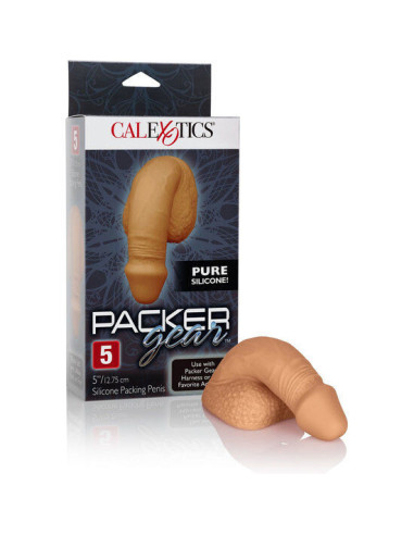 CALEXOTICS - SILIKONINIS PAKAVIMAS PENIUI 12,75 CM KARAMELĖS