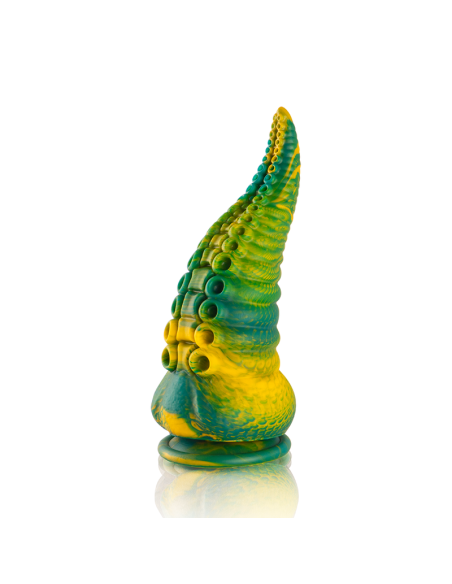 EPIC - CETUS GREEN čiuptuvinis dildo, mažo dydžio