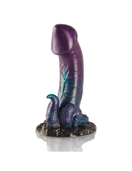 EPIC - BASILISK dvigubas žvynuotas dildo, mažas dydis