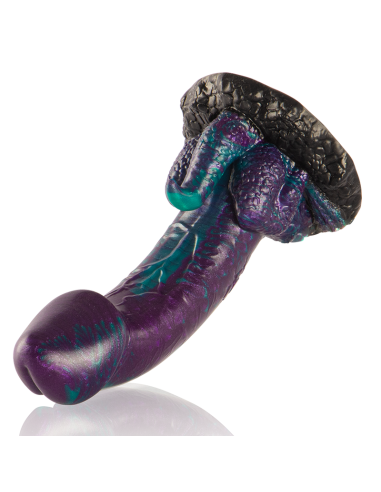 EPIC - BASILISK dvigubas žvynuotas dildo, mažas dydis